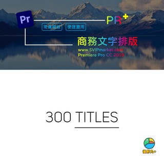 PR模板文字信息圖形排版連線標註Premiere Pro 基本圖形模板 蝦皮購物