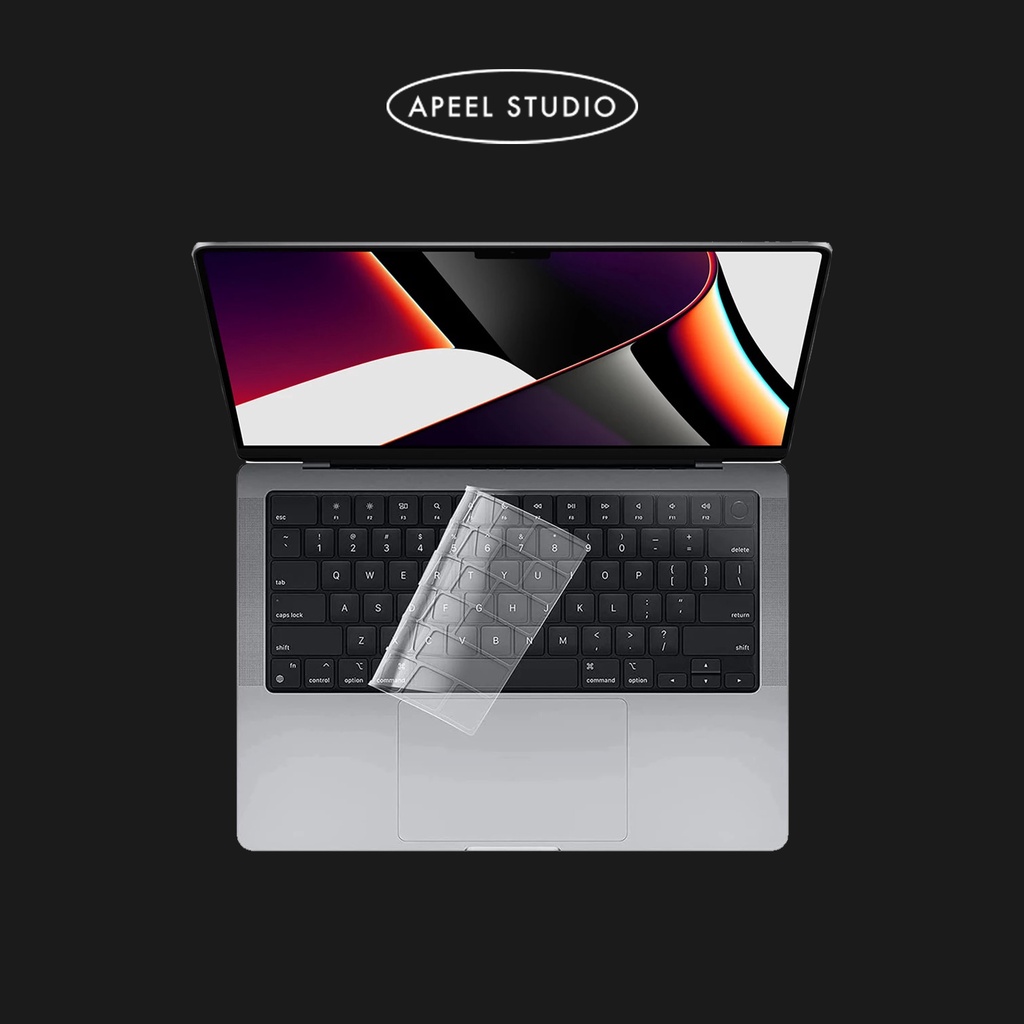 【現貨】【APEEL STUDIO】MacBook 超纖薄透明鍵盤膜 防塵防水 靜音無干擾 M2 M1