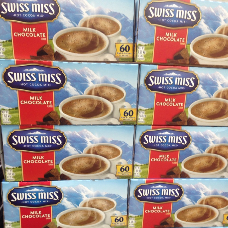 COSTCO SWISS MISS Hot Cocoa Milk Chocolate 香醇巧克力即溶可可粉 牛奶巧克力粉479946