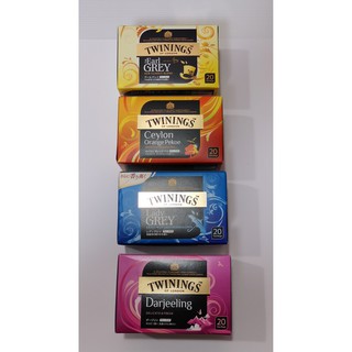 特價 片岡物產 TWININGS 英國唐寧茶 下午茶組合 5種 錫蘭茶 大吉嶺 伯爵茶 果香 綜合茶包