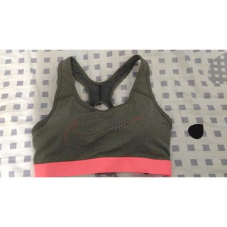 NIKE 運動內衣 灰粉 中強度 PRO CLASSIC COOLING BRA 全新 S號