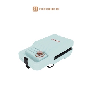NICONICO 多功能料理點心機 DIY甜點BBQ燒烤 烤盤不沾黏塗層 料理多樣化 可直立式收納 NI-SM925