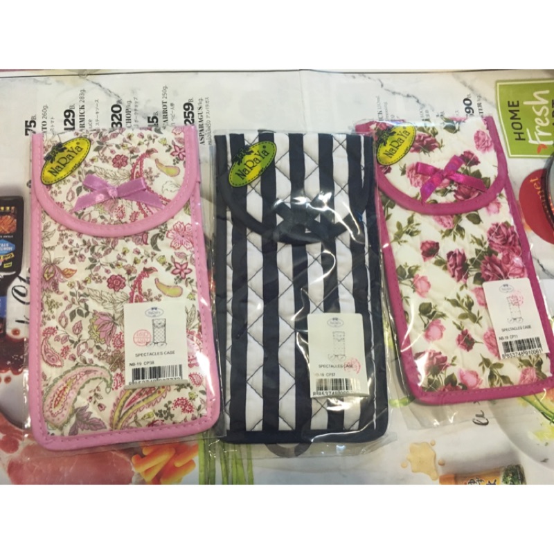 泰國曼谷包#Naraya#眼鏡袋#魔鬼氈