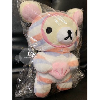 拉拉熊 大娃娃 12吋 約30cm 造型 絨毛 水獺系列 彩虹🌈 迷彩 撞色 白熊 娃娃 玩偶 米熊 懶懶熊 🌸6