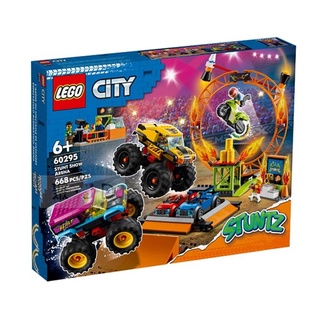 聚聚玩具【正版】60295 LEGO 樂高積木City 城市系列 - 特技表演競技場 (福利品) 有部分盒損