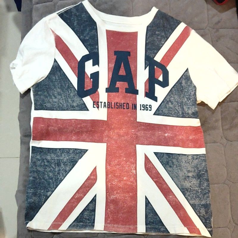 gap英國旗上衣10