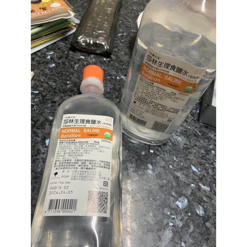 生理食鹽水-莎林 500ml 沖洗液