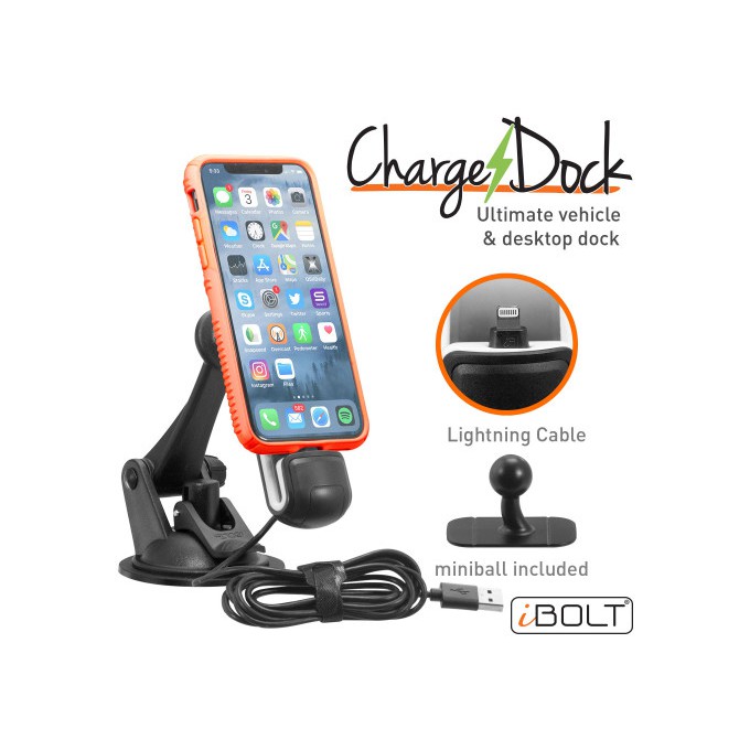 Ibolt Iphone專屬多用途磁吸式充電車架 支架組 蝦皮購物
