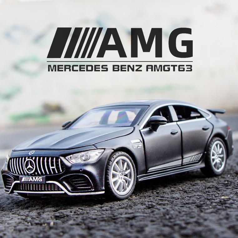 🅾️🅾️📣 賓士模型車 Benz 1：32 賓士GT63 AMG 金屬模型車 合金車模 聲光迴力 仿真開門汽車模型