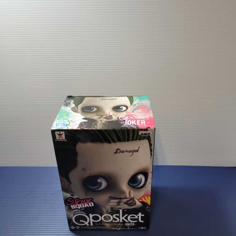 現貨 代理 景品 Qposket 自殺突擊隊 小丑 JOKER A款 原色 標準盒 公仔