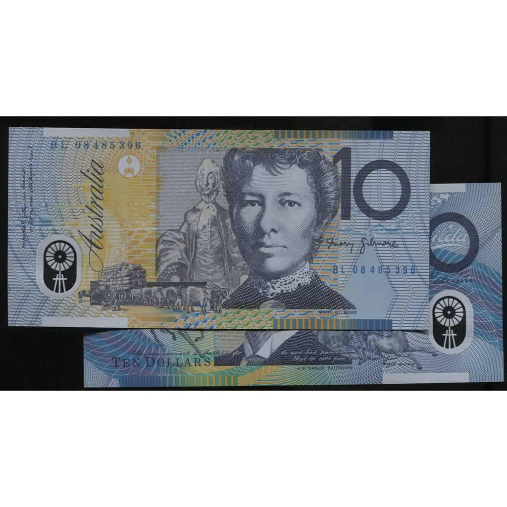 AUSTRALIA （澳大利亞塑膠鈔），P58，10-Dollars，2008 塑膠，品相全新UNC