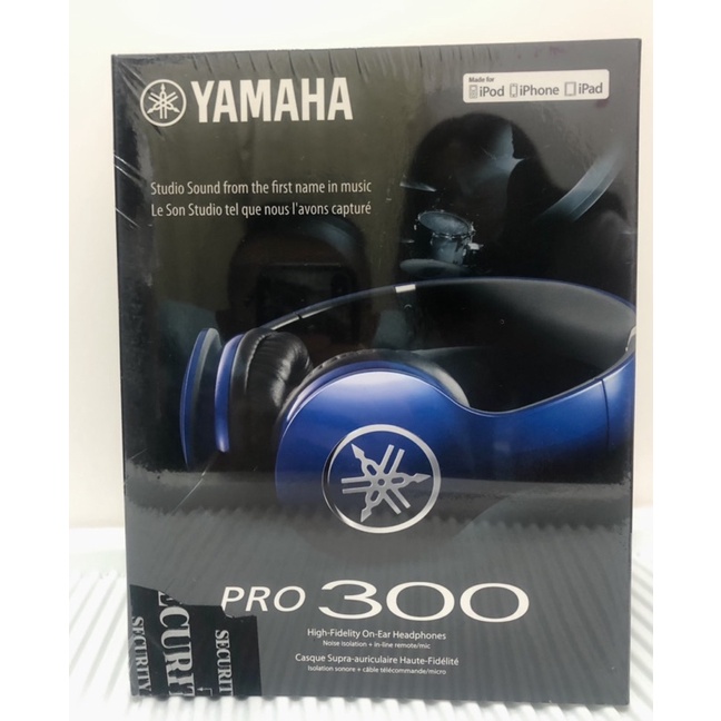 Yamaha HPH-PRO 300 BLUE  yamaha耳機 台灣公司貨🇹🇼 全新未拆封 耳罩式耳機  原廠耳機