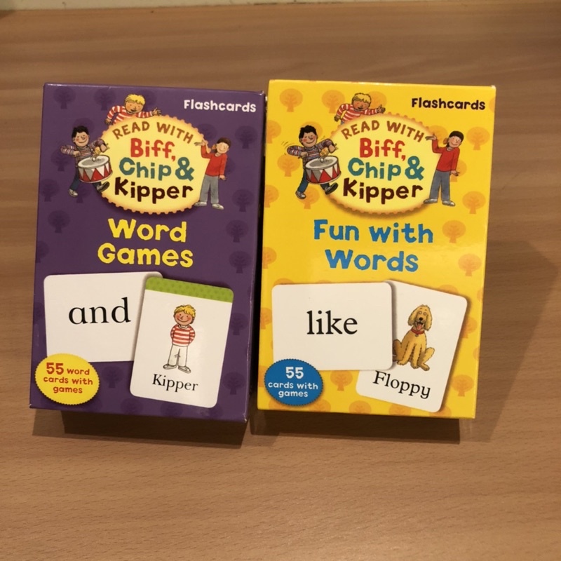 牛津閱讀樹 Word Games Flashcards 英文教學 字卡 閃卡 單字卡 合售
