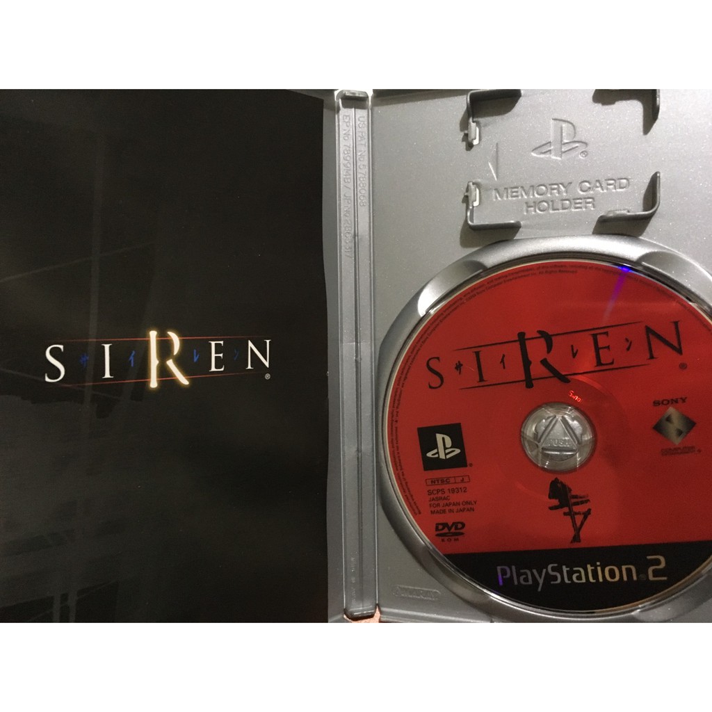 歡樂本舖ps2遊戲ps2 死魂曲說明書完好屍人siren 絕版品日式恐怖遊戲經典恐怖大作b4 蝦皮購物