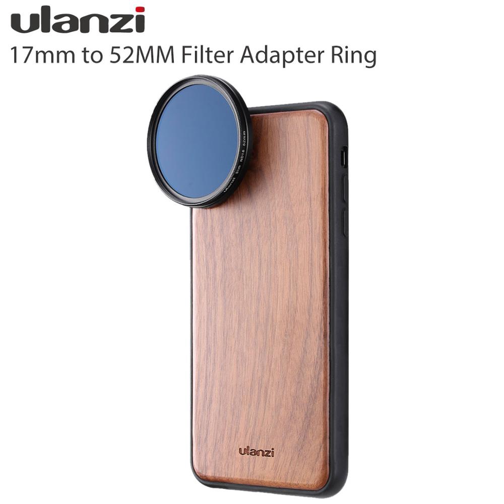 烏蘭茲通用 17MM 至 52MM 17MM 至 37MM 17MM 至 58MM 手機攝像頭鏡頭濾鏡轉接環視頻鑽機鏡頭