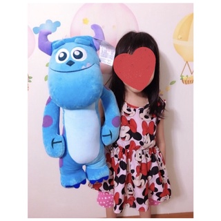 正版迪士尼~怪獸大學~毛怪抱枕 56CM 可愛毛怪娃娃 生日禮物 毛怪
