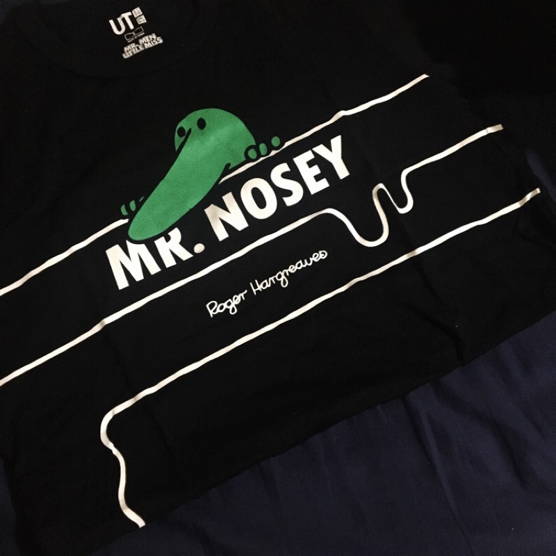 ［現貨］🇵🇭菲律賓UNIQLO x Mr.Men Little Miss Mr.Nosey 聯名短袖T恤