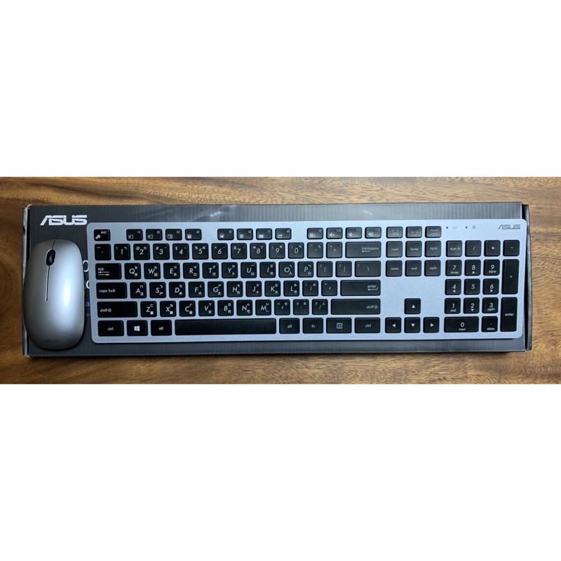 華碩 ASUS W5000 無線鍵盤滑鼠組 wireless keyboard and mouse set