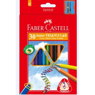 Faber-Castell輝柏 大三角彩色鉛筆-30色(16-116538-30)