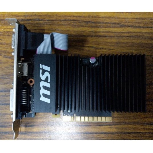 微星 GT 710 1GD3H跟 710 1GD3H LP顯示卡/二手良品/免供電