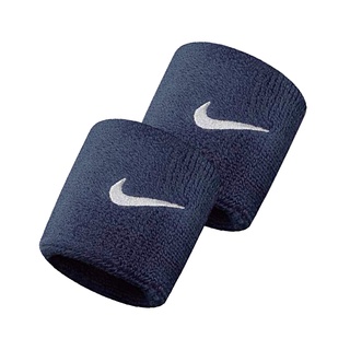 Nike 護腕 Swoosh 藍 吸水布毛巾 雙入裝 勾勾 各類運動【ACS】 NNN0441-6OS