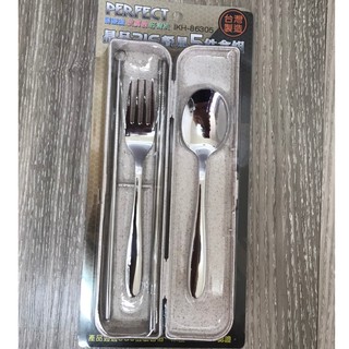 花媽 臺灣製 PERFECT 理想 晶品316環保餐具組 5件組附吸管