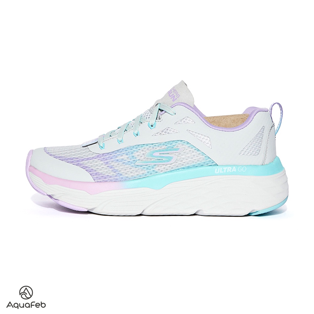 Skechers Gorun Max Cushioning Elite 女 白 避震 運動 慢跑鞋 128261GYLV