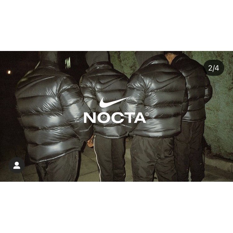 Nike x Drake NOCTA Puffer jacket 羽絨外套 全新黑 XL