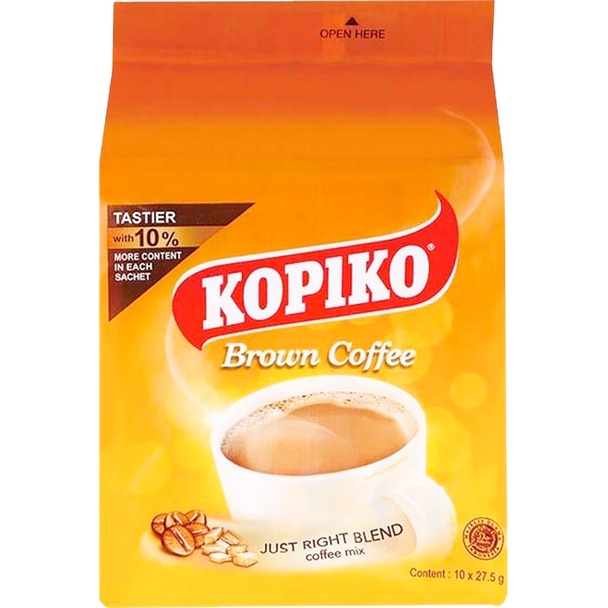 KOPIKO 三合一即溶黃糖咖啡3in1 coffee