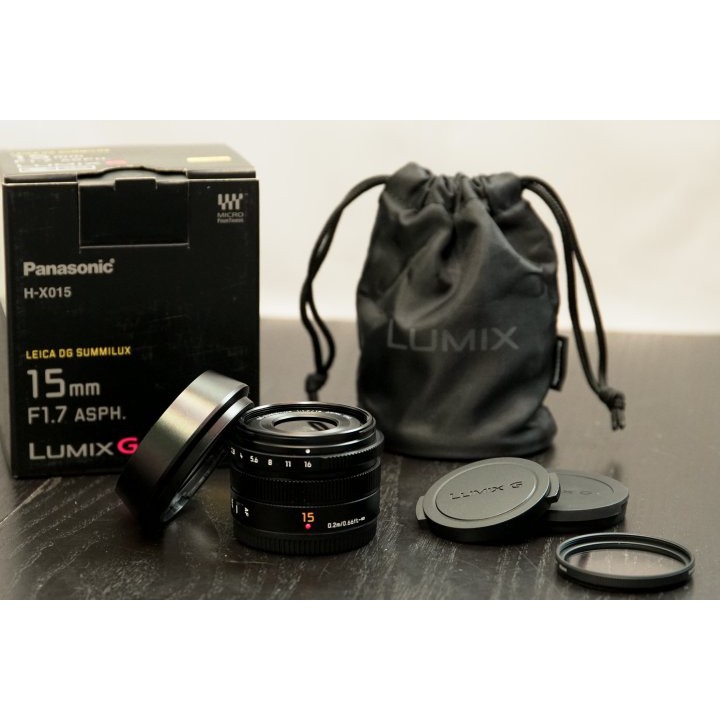 Panasonic Leica DG Summilux 15mm f1.7 ASPH 小廣角 大光圈 定焦 人像鏡
