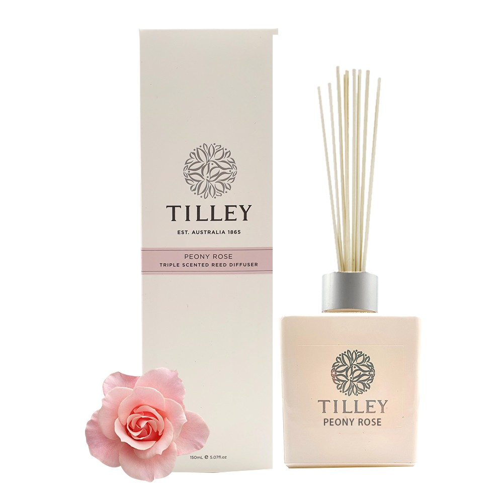 Tilley 百年特莉牡丹玫瑰香氛擴香水精巧禮盒 75ml/150ml