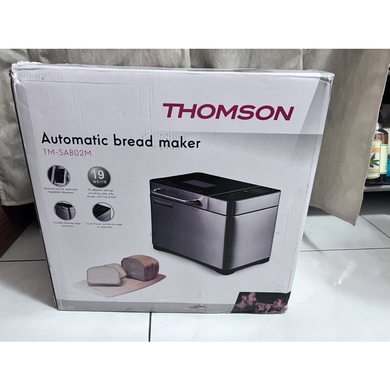 法國 THOMSON 全自動投料製麵包機 (TM-SAB02M)~19種麵包行程♥