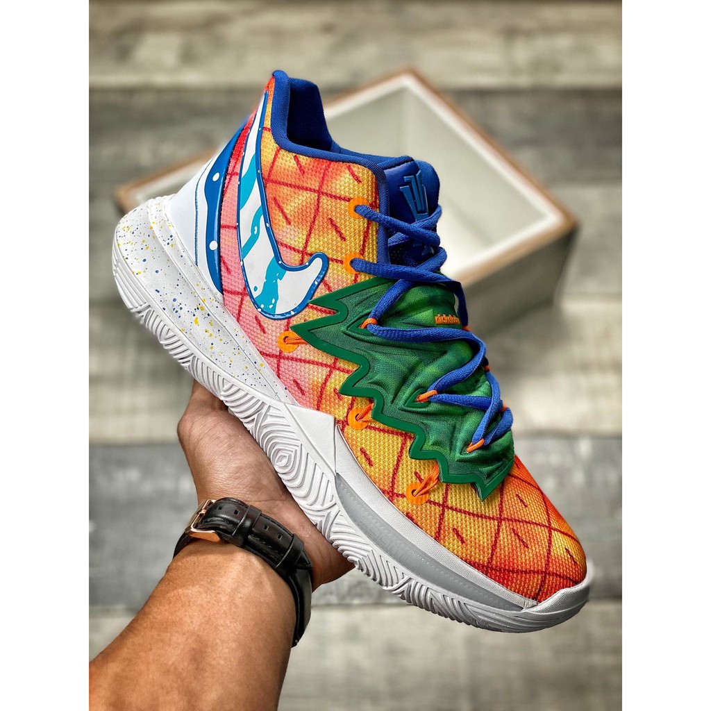 kyrie 5 spongebob pineapple