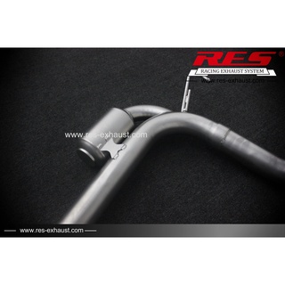 【RES排氣管】 AUDI (B9) A4 2.0T 4WD 2017+ 中段 尾段 電子閥門 車宮 JK總代理