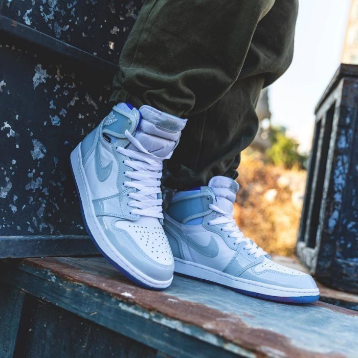 air jordan 1 high zoom white racer blue