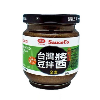 【味榮】天然臺灣豆拌醬(215g/罐)