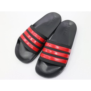 (布丁體育)公司貨附發票 新款 愛迪達 拖鞋 adidas 黑紅 運動拖鞋 一體成型 防水 防滑 止滑 室內外拖鞋