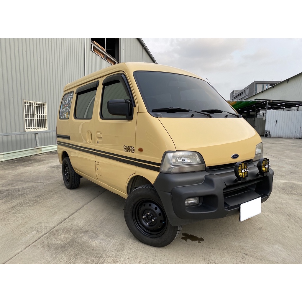 自售ford 福特prz 好幫手1000cc 廂型車自排00年里程僅9萬every 可參考露營 蝦皮購物