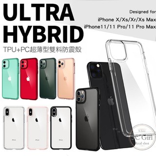 SPIGEN SGP 適用 iPhone 11 Pro Max XS XR HYBRID 透明殼 防摔殼 保護殼