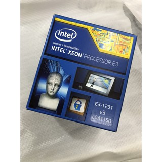 Intel E3-1231V3 公司貨盒裝CPU[中古良品]