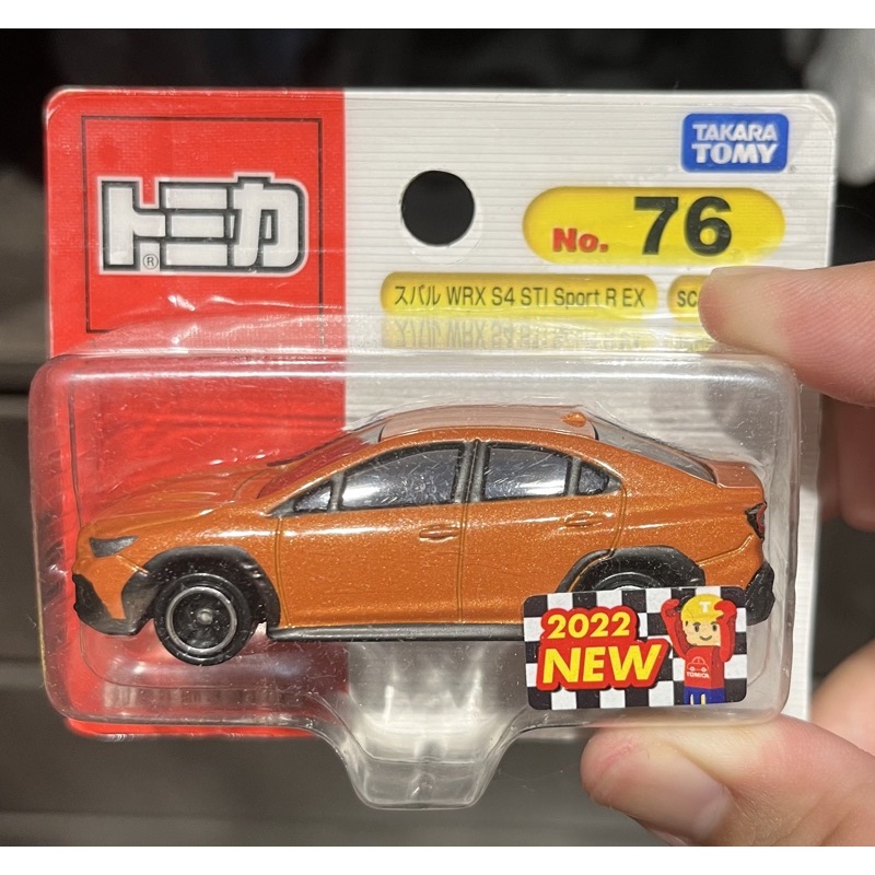 Tomica 多美 No.76 76 Subaru WRX S4 sti 吊卡 新車貼 模型車 模型