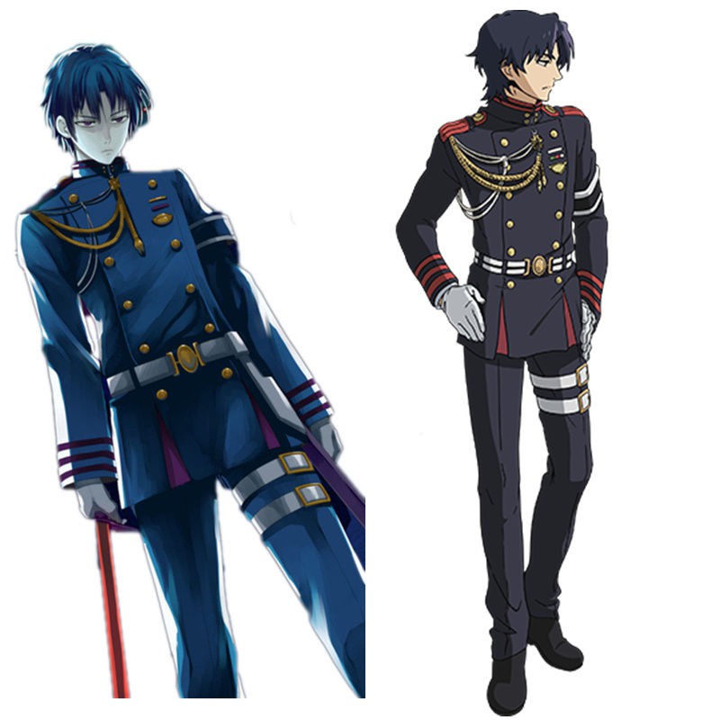 終結的熾天使一瀨紅蓮cos服帝鬼軍月鬼組紅蓮隊服cosplay服裝 蝦皮購物