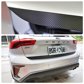 福特 FOCUS MK4/4.5【尾門卡夢保護貼】3M 不殘膠 WAGON ACTIVE 貼膜