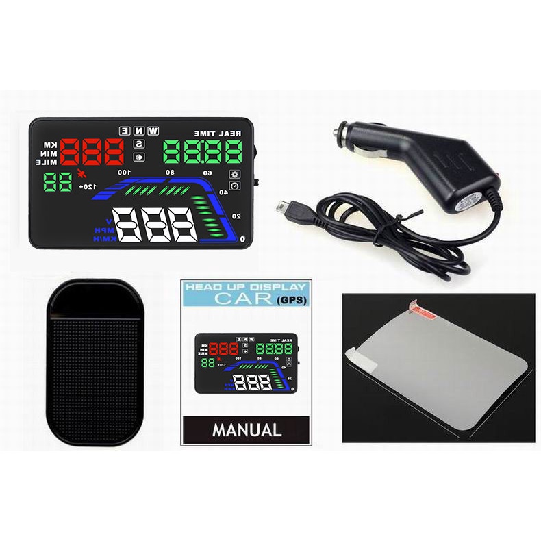 新店【阿勇的店】Q7 GPS HUD 抬頭顯示器 12V/24V 皆可安裝 房車 貨車 遊覽車 大車 休旅車 轎車