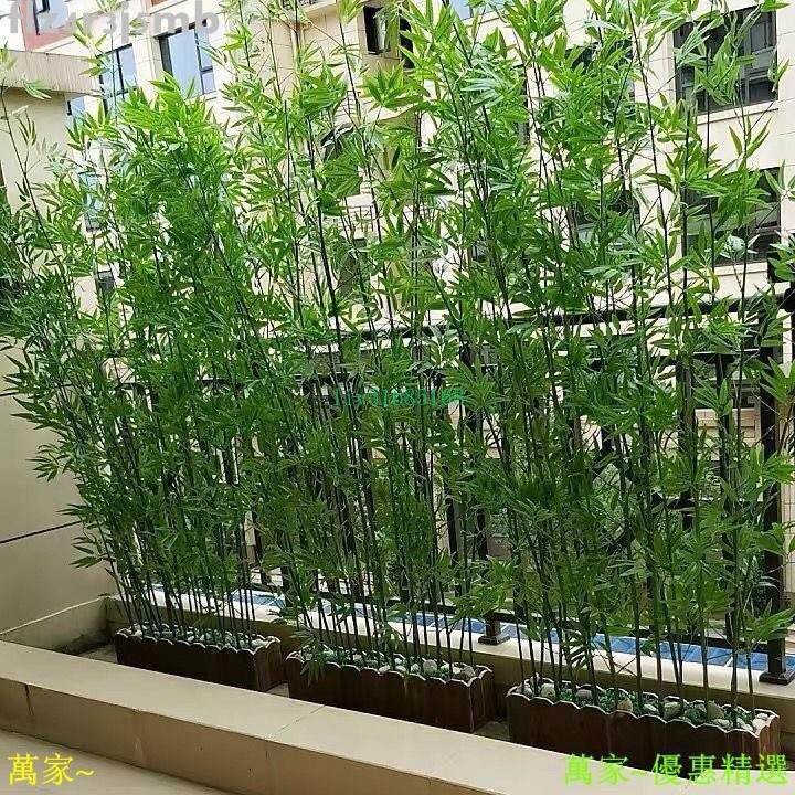 仿真竹 室內裝飾 屏風 隔斷人造塑料 假竹子 酒店 商場 室外 造景 植物墻 仿真植物 屏風 屏風隔間 庭院造景 竹子