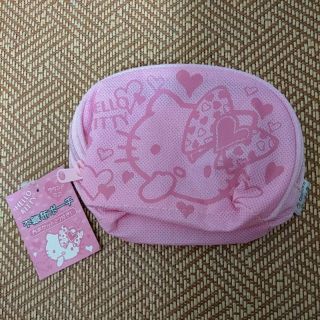正版 日本限定 凱蒂貓 Hello Kitty 不織布零錢包