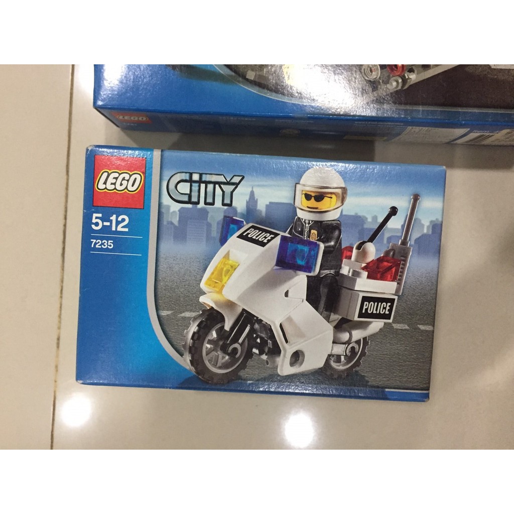 LEGO 樂高 City  城市系列   7235 絕版 重機騎警