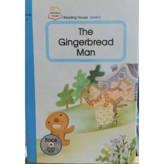 The Gingerbread Man (Book&amp;CD) Reading House L2 繪本 庫存 敦煌出版 現貨