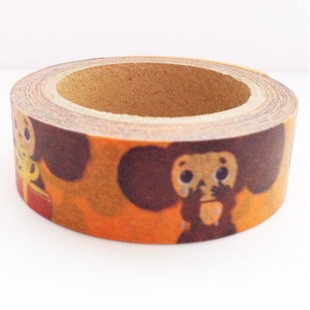 出口日本 Cheburashka 大耳查布 大耳猴 紙膠帶 貼紙 文具 禮品包裝 可愛小物