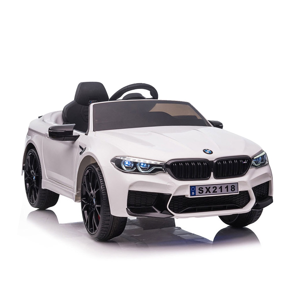 【聰明媽咪兒童超跑】BMW M5 24V 飄移款 原廠授權 雙驅兒童電動車 (三色可選) SX2118